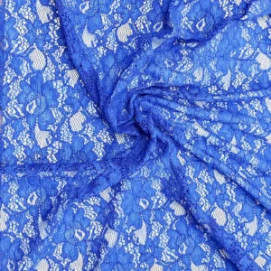 Pizzo fiori azzurri
